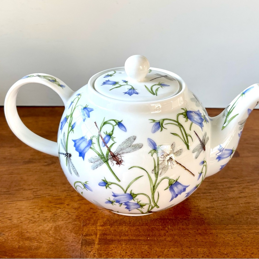 Dovedale Dragonfly and Harebell Small Teapot by Dunoon England - Picture 5 of 9